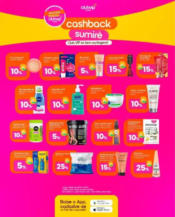 Catálogo Perfumaria Sumirê | Cashback sumire ! | 2026-03-11T00:00:00.000Z - 2026-03-15T00:00:00.000Z