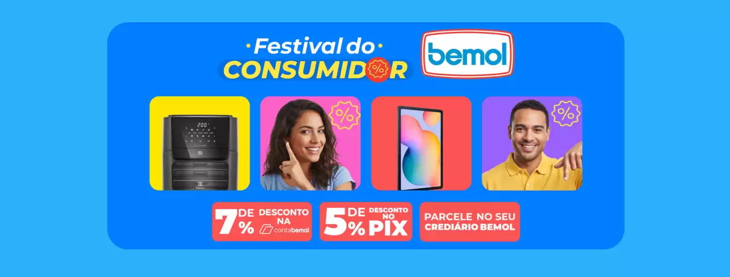 Catálogo Lojas Bemol em Colombo | Encarte Lojas Bemol | 2026-03-11T00:00:00.000Z - 2026-03-16T00:00:00.000Z