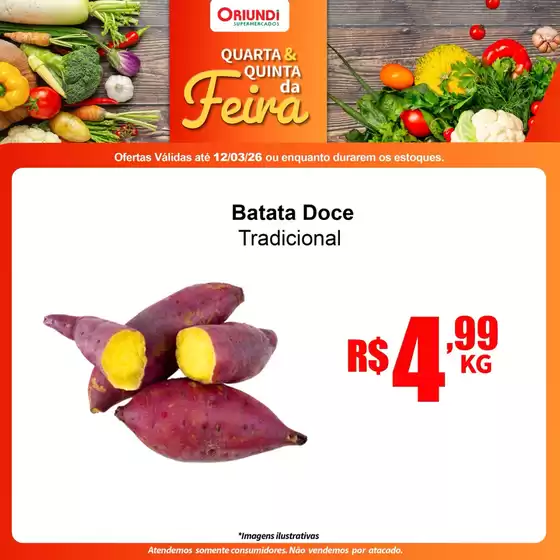 Catálogo Oriundi | QUARTA & QUINTA Da Feira | 2026-03-11T00:00:00.000Z - 2026-03-12T00:00:00.000Z