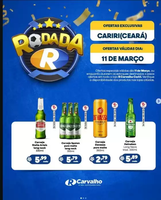 Catálogo R Carvalho Supermercado em Florianópolis | Rodada  | 2026-03-11T00:00:00.000Z - 2026-03-11T00:00:00.000Z