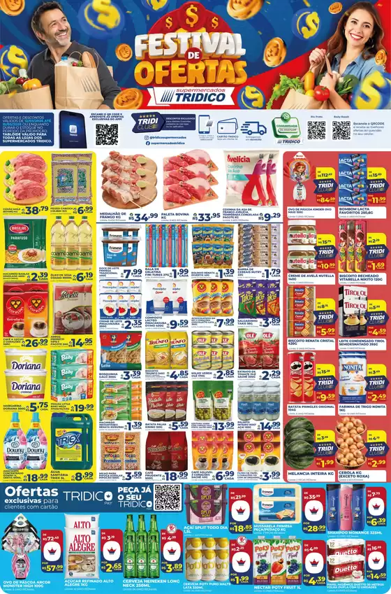 Catálogo Supermercados Tridico em Guarabira | Festival de Ofertas | 2026-03-12T00:00:00.000Z - 2026-03-15T00:00:00.000Z