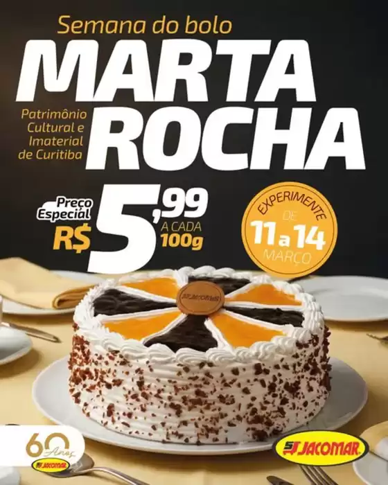 Catálogo Supermercado Jacomar em Vinhedo | Semana Do Bolo | 2026-03-12T00:00:00.000Z - 2026-03-14T00:00:00.000Z
