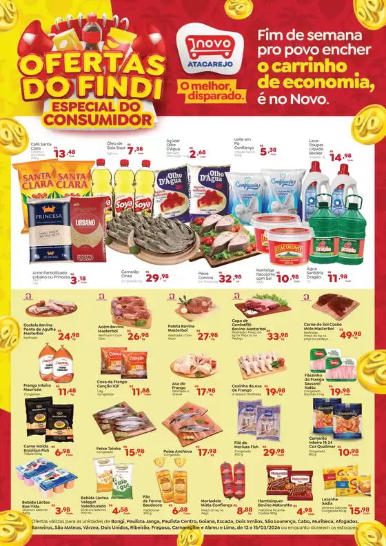 Catálogo Novo Atacarejo em São Paulo | Ofertas especiais atraentes para todos | 2026-03-12T00:00:00.000Z - 2026-03-15T00:00:00.000Z