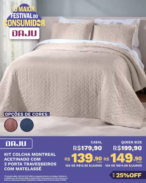 Catálogo Daju em São Roque | Melhores ofertas para todos os caçadores de pechinchas | 2026-03-12T00:00:00.000Z - 2026-03-15T00:00:00.000Z