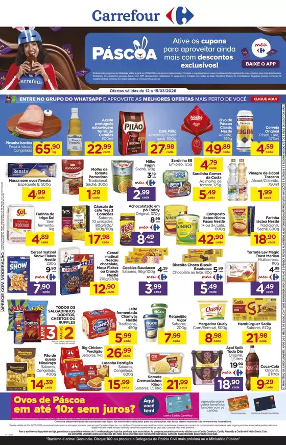 Catálogo Carrefour | Ofertas exclusivas | 2026-03-12T00:00:00.000Z - 2026-03-15T00:00:00.000Z
