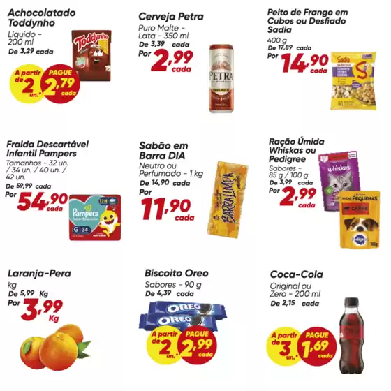 Catálogo Supermercado Dia em Taguatinga | Melhores ofertas para compradores econômicos | 2026-03-12T00:00:00.000Z - 2026-03-26T00:00:00.000Z