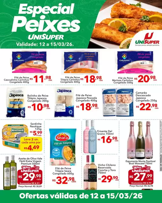 Catálogo UniSuper em Governador Valadares | Encarte UniSuper | 2026-03-12T00:00:00.000Z - 2026-03-15T00:00:00.000Z