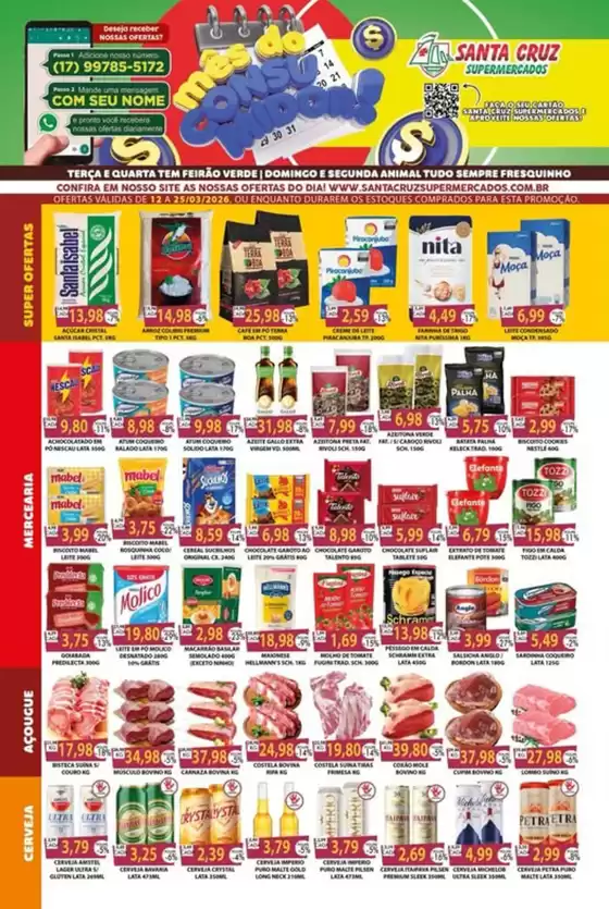 Catálogo Santa Cruz Supermercados | Mês Do Consumidor | 2026-03-13T00:00:00.000Z - 2026-03-25T00:00:00.000Z