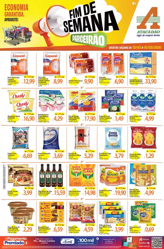 Catálogo Atacadão | Atacadão - Fim de Semana | 2026-03-13T00:00:00.000Z - 2026-03-16T00:00:00.000Z