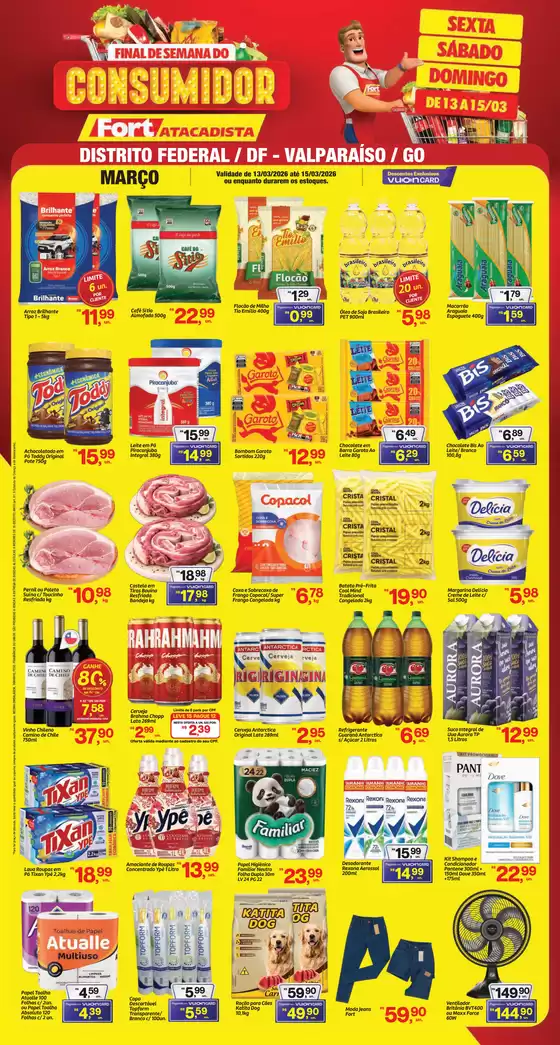 Catálogo Fort Atacadista em Sertãozinho | DF Fort Fim de Semana 13 a 15 MAR 26 | 2026-03-13T00:00:00.000Z - 2026-03-15T00:00:00.000Z