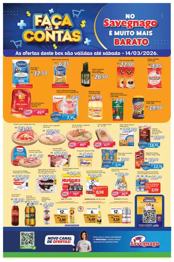 Catálogo Supermercado Savegnago em Campinas | ofertas Savegnago Matão | 2026-03-13T00:00:00.000Z - 2026-03-14T00:00:00.000Z