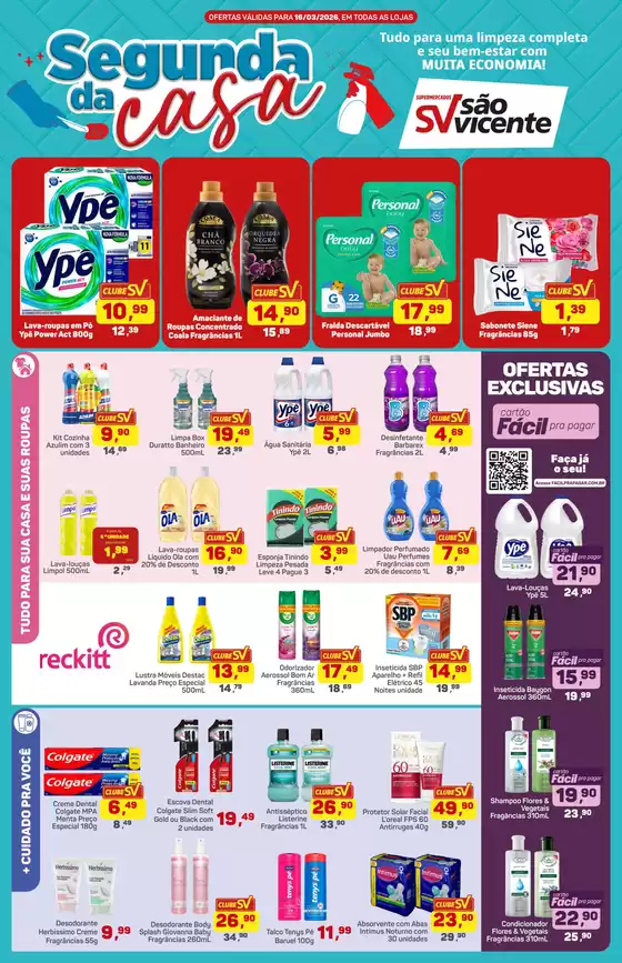 Catálogo Supermercados São Vicente em Taboão da Serra | Ofertas exclusivas para nossos clientes | 2026-03-16T00:00:00.000Z - 2026-03-16T00:00:00.000Z