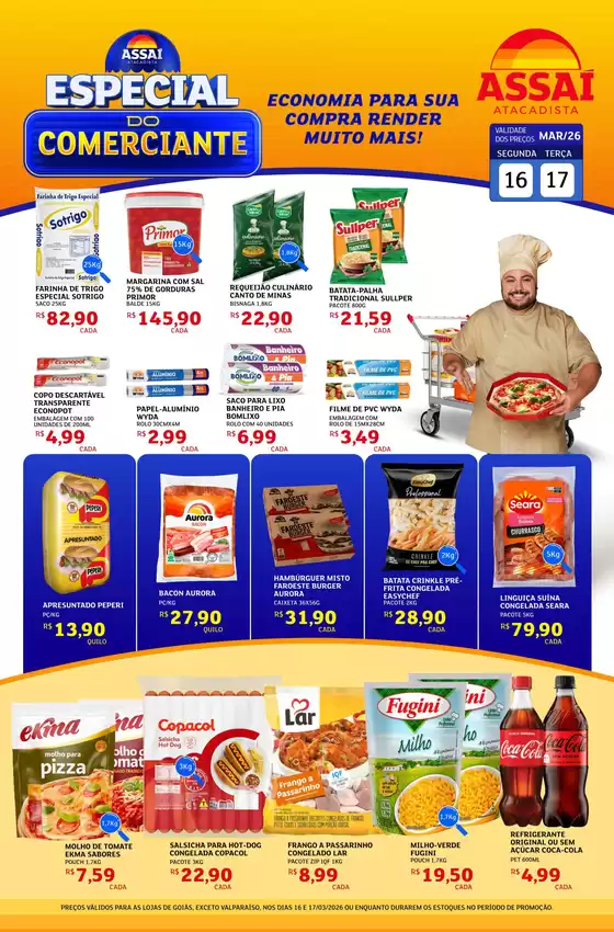 Catálogo Assaí Atacadista em Itaúna | Encarte Assaí Atacadista 44746-822 | 2026-03-16T00:00:00.000Z - 2026-03-17T00:00:00.000Z