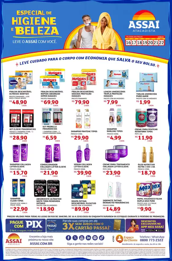 Catálogo Assaí Atacadista em Rio de Janeiro | Encarte Assaí Atacadista 43783 | 2026-03-16T00:00:00.000Z - 2026-03-22T00:00:00.000Z