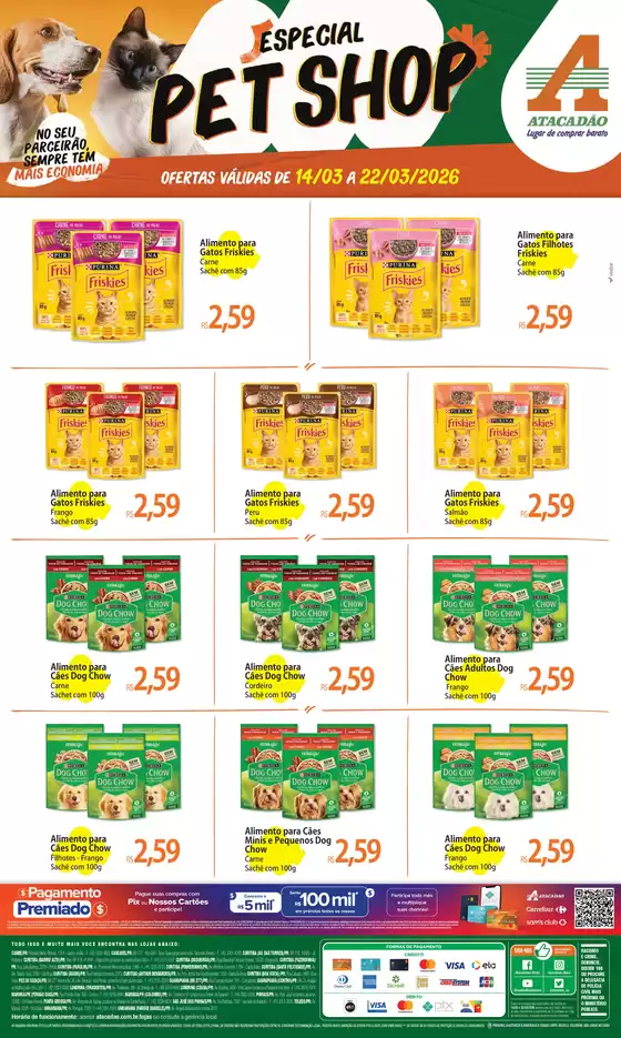 Catálogo Atacadão em Curitiba | Atacadão - Pet Shop | 2026-03-16T00:00:00.000Z - 2026-03-22T00:00:00.000Z
