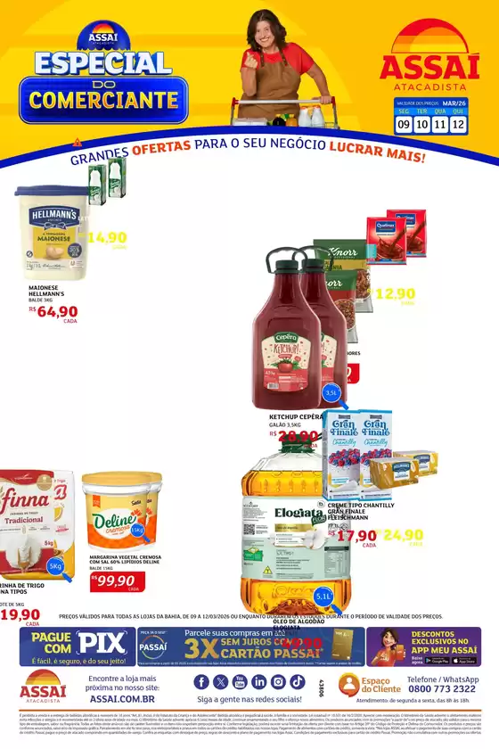 Catálogo Assaí Atacadista em Fortaleza | Encarte Assaí Atacadista 44916-858 | 2026-03-16T00:00:00.000Z - 2026-03-19T00:00:00.000Z