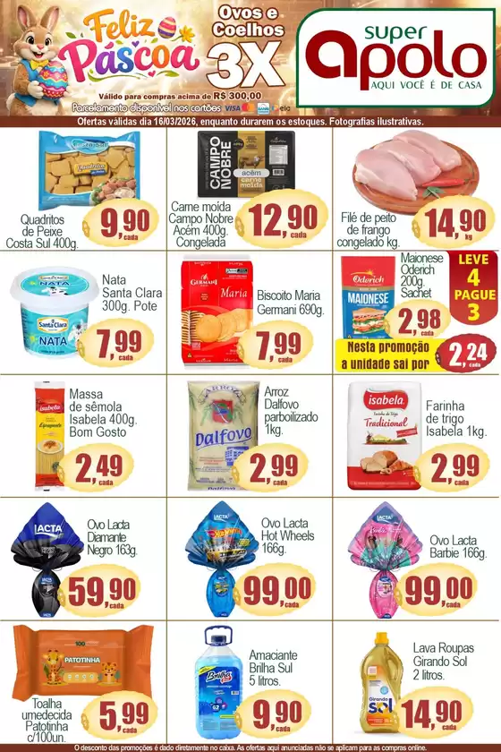 Catálogo Super Apolo em Taboão da Serra | Encarte Super Apolo | 2026-03-16T00:00:00.000Z - 2026-03-16T00:00:00.000Z