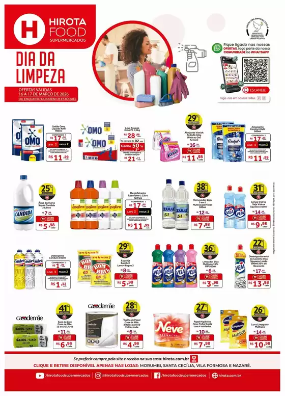 Catálogo Hirota Food Express em Araçariguama | Ofertas exclusivas | 2026-03-16T00:00:00.000Z - 2026-03-17T00:00:00.000Z