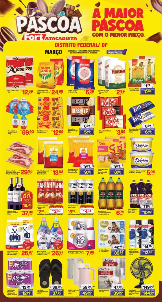 Catálogo Fort Atacadista | DF Fort Semanal 3ª Ed 16 a 20 MAR 26 DF | 2026-03-16T00:00:00.000Z - 2026-03-20T00:00:00.000Z