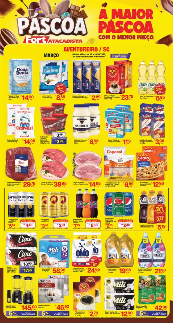 Catálogo Fort Atacadista | SC FORT Semanal 3ed 16 a 20 MAR 25 Aventureiro | 2026-03-16T00:00:00.000Z - 2026-03-20T00:00:00.000Z