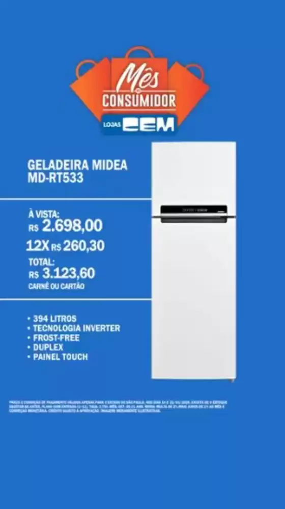 Catálogo Lojas Cem em Araraquara | Mes de consumidor ! | 2026-03-17T00:00:00.000Z - 2026-03-17T00:00:00.000Z