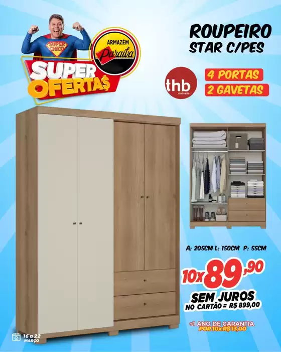 Catálogo Armazém Paraíba em Parauapebas | Encarte Armazém Paraíba | 2026-03-16T00:00:00.000Z - 2026-03-22T00:00:00.000Z