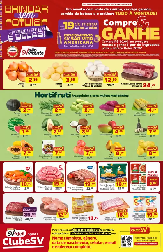 Catálogo Supermercados São Vicente em Jundiaí | Ofertas exclusivas para nossos clientes | 2026-03-17T00:00:00.000Z - 2026-03-18T00:00:00.000Z