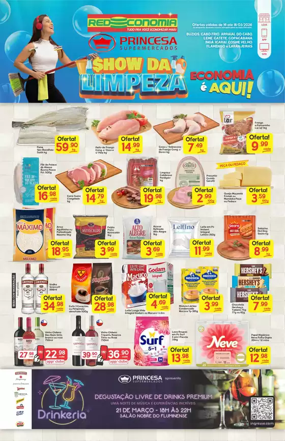 Catálogo Princesa Supermercados | Show de Limpeza G2 - 16 a 18/03 | 2026-03-16T00:00:00.000Z - 2026-03-19T00:00:00.000Z