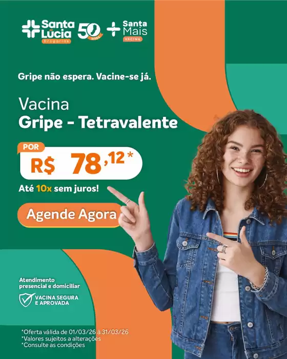 Catálogo Farmácia Santa Lúcia em Cametá | Melhores ofertas e descontos | 2026-03-01T00:00:00.000Z - 2026-03-31T00:00:00.000Z