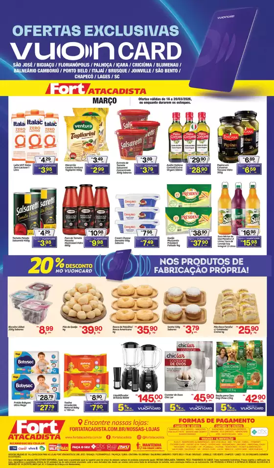 Catálogo Fort Atacadista em Bertioga | SC | 2026-03-16T00:00:00.000Z - 2026-03-20T00:00:00.000Z