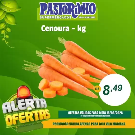 Catálogo Supermercado Pastorinho em Herculândia | Ofertas exclusivas e pechinchas | 2026-03-18T00:00:00.000Z - 2026-03-18T00:00:00.000Z