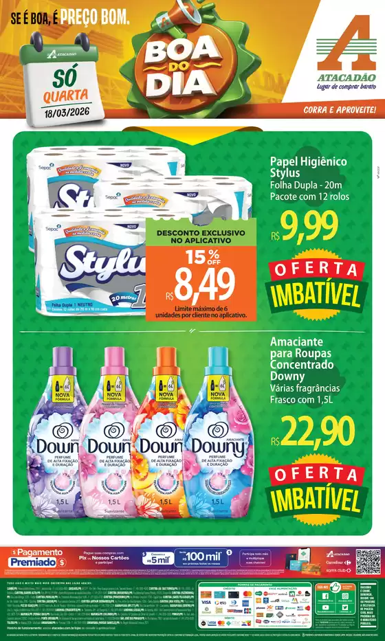 Catálogo Atacadão em São José dos Campos | Atacadão - Boa do Dia | 2026-03-18T00:00:00.000Z - 2026-03-18T00:00:00.000Z