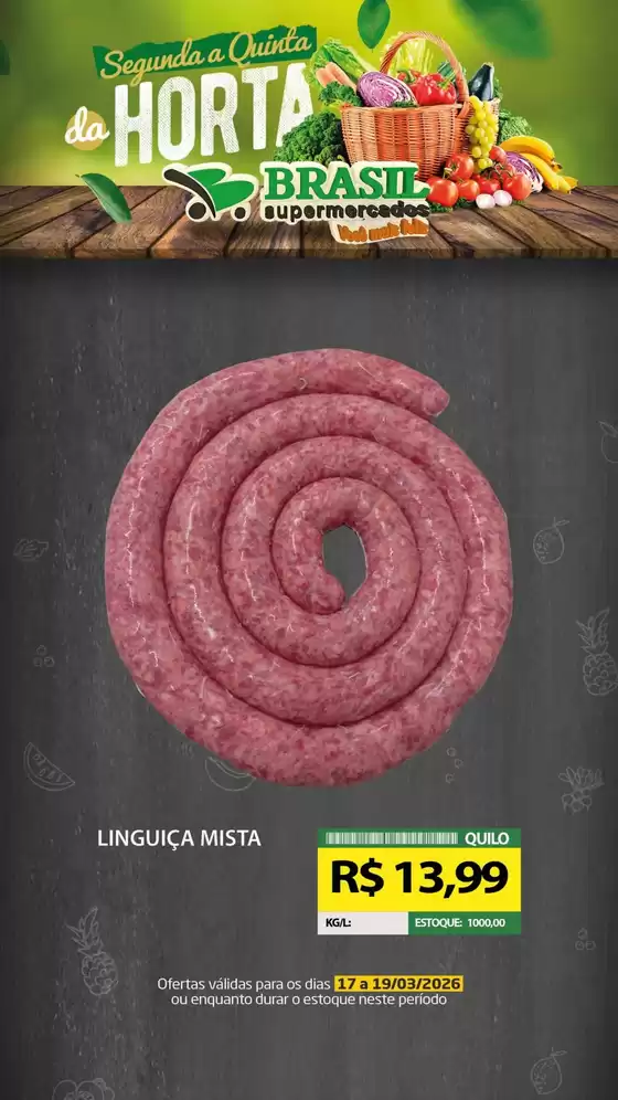 Catálogo Brasil Supermercados em Vila Velha | Segunda e Quinta da Horta | 2026-03-18T00:00:00.000Z - 2026-03-19T00:00:00.000Z
