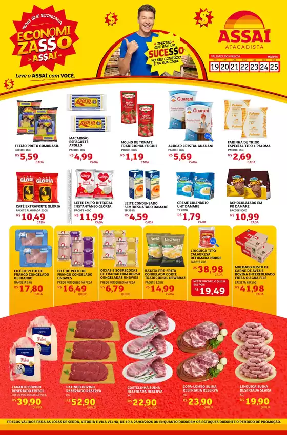 Catálogo Assaí Atacadista em Mogi das Cruzes | Encarte Assaí Atacadista 45037 | 2026-03-19T00:00:00.000Z - 2026-03-25T00:00:00.000Z