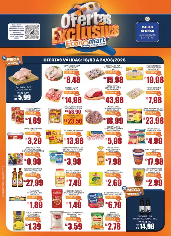 Catálogo Economart Atacadista em São José dos Campos | Semanal PAF | 2026-03-18T00:00:00.000Z - 2026-03-24T00:00:00.000Z