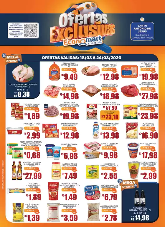 Catálogo Economart Atacadista em São José dos Campos | Semanal SAJ | 2026-03-18T00:00:00.000Z - 2026-03-24T00:00:00.000Z