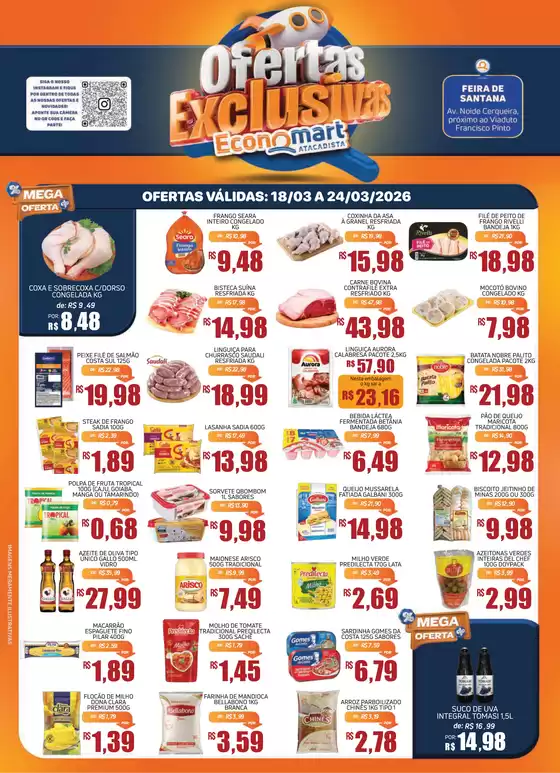 Catálogo Economart Atacadista em São José dos Campos | Semanal Feira | 2026-03-18T00:00:00.000Z - 2026-03-24T00:00:00.000Z