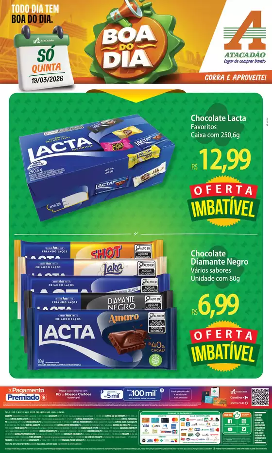 Catálogo Atacadão em Igarapé-Miri | Atacadão - Boa do Dia | 2026-03-19T00:00:00.000Z - 2026-03-19T00:00:00.000Z