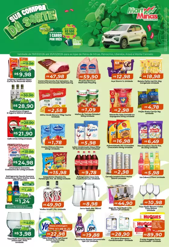 Catálogo Mart Minas em Lauro de Freitas | Melhores ofertas e descontos | 2026-03-19T00:00:00.000Z - 2026-03-25T00:00:00.000Z