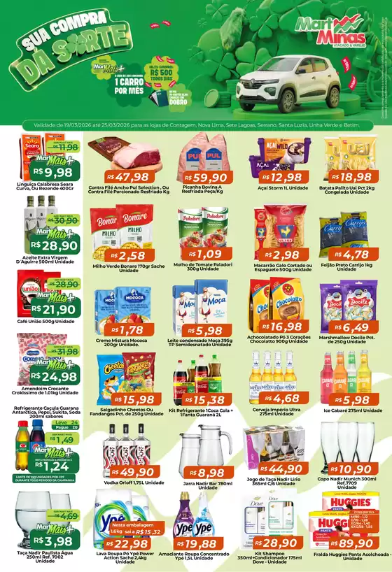 Catálogo Mart Minas em Lauro de Freitas | Nossas melhores ofertas para você | 2026-03-19T00:00:00.000Z - 2026-03-25T00:00:00.000Z
