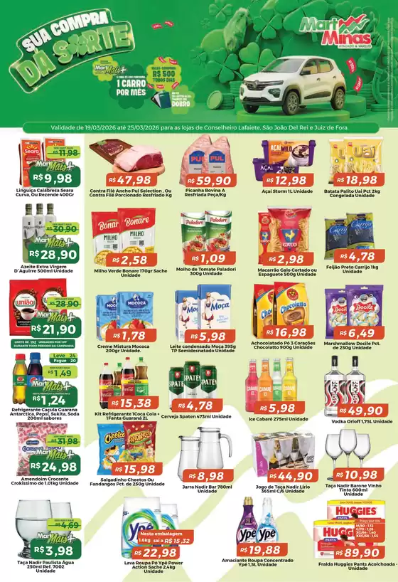 Catálogo Mart Minas em Rio Pomba | Nossas melhores pechinchas | 2026-03-19T00:00:00.000Z - 2026-03-25T00:00:00.000Z