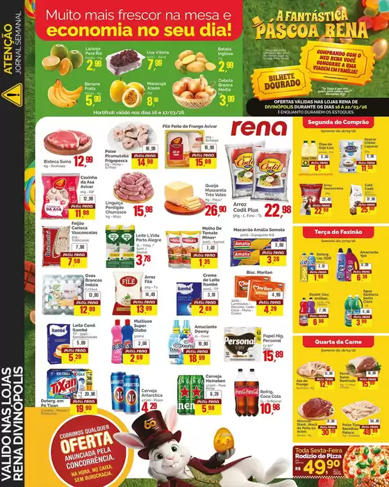 Catálogo Supermercados Rena em Arraial do Cabo | Ofertas para caçadores de pechinchas | 2026-03-16T00:00:00.000Z - 2026-03-26T00:00:00.000Z