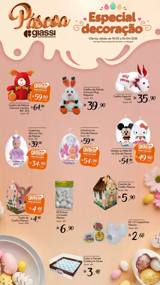 Catálogo Giassi Supermercados em Florianópolis | Melhores ofertas para todos os clientes | 2026-03-19T00:00:00.000Z - 2026-04-04T00:00:00.000Z