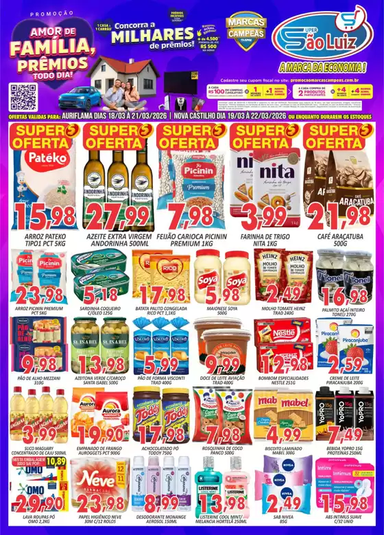 Catálogo Super São Luiz em Balneário Piçarras | FINAL DE SEMANA DE OFERTAS IMPERDÍVEIS | 2026-03-19T00:00:00.000Z - 2026-03-22T00:00:00.000Z