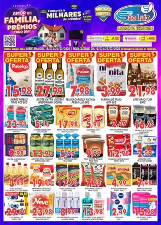 Catálogo Super São Luiz em Sarzedo | A Marca Da Economia | 2026-03-19T00:00:00.000Z - 2026-03-22T00:00:00.000Z