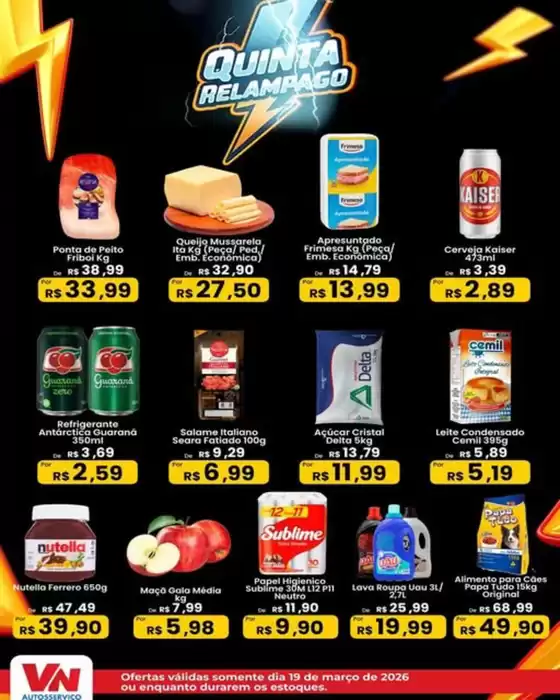 Catálogo VN Autosserviço em Sarzedo | Quinta Relâmpago | 2026-03-19T00:00:00.000Z - 2026-03-19T00:00:00.000Z