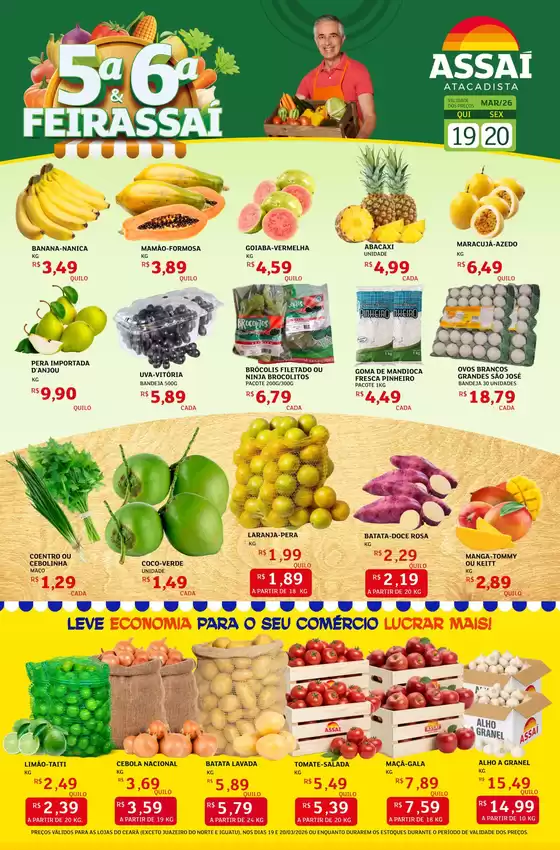 Catálogo Assaí Atacadista em Fortaleza | Encarte Assaí Atacadista 44856-88 | 2026-03-20T00:00:00.000Z - 2026-03-20T00:00:00.000Z