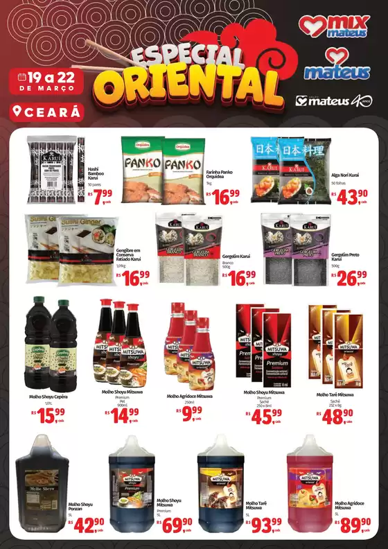 Catálogo Supermercados Mateus em Presidente Dutra | Especial Oriental FOOD | 2026-03-20T00:00:00.000Z - 2026-03-22T00:00:00.000Z