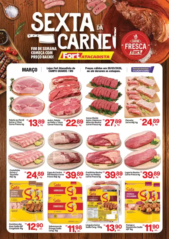 Catálogo Fort Atacadista | MS Fort 6ª da Carne 20 MAR 26 | 2026-03-20T00:00:00.000Z - 2026-03-20T00:00:00.000Z