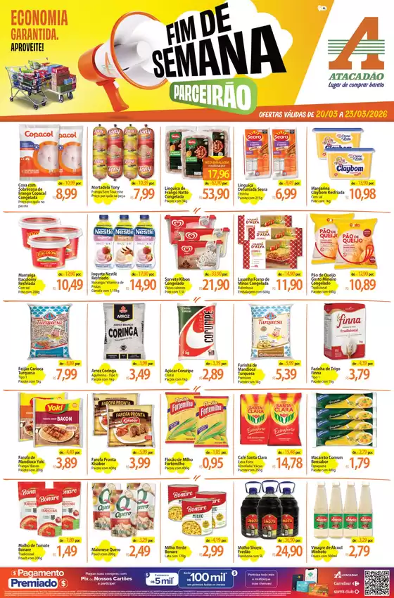 Catálogo Atacadão em Cachoeirinha | Atacadão - Fim de Semana | 2026-03-20T00:00:00.000Z - 2026-03-23T00:00:00.000Z